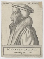 Jean Calvin a los cincuenta y tres años